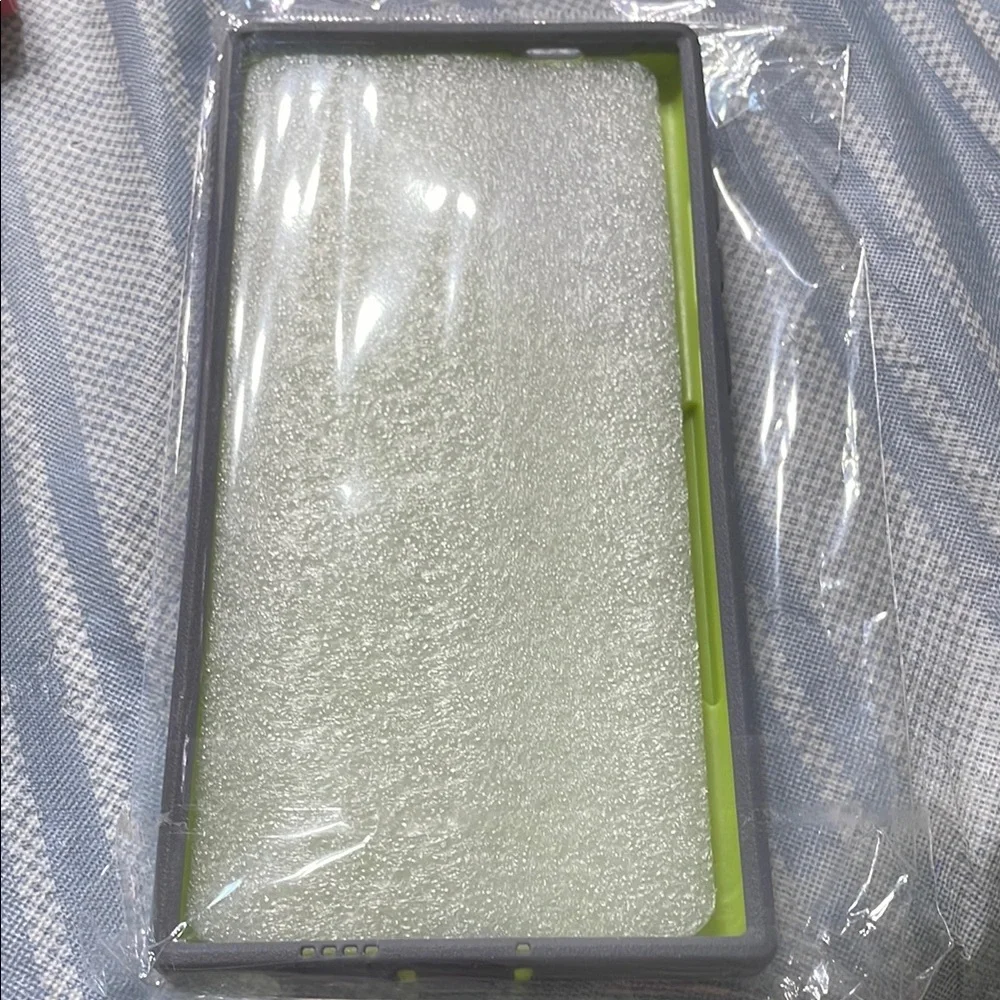 Samsung Galaxy Case Gray and Green Durable Protective Cover